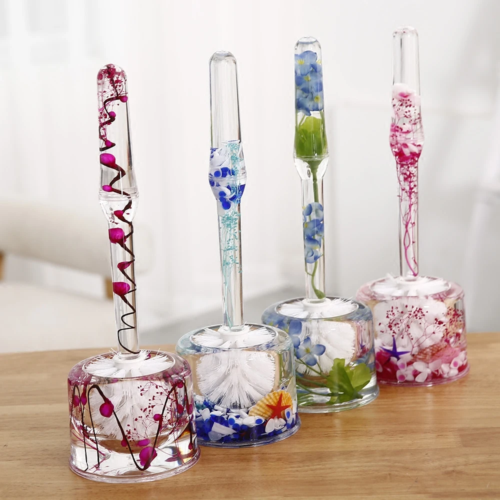 Набор акриловых щеток для унитаза 0941|the bathroom|toilet brush setclean bathroom |