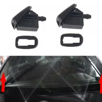 

2Pcs fan-shaped water mist windshield washer nozzle sprays, used to load front windshield nozzle nozzle auto parts