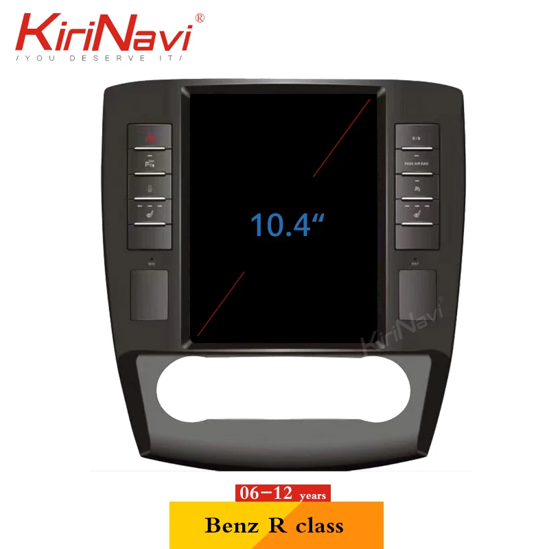 Perfect KiriNavi 10.4" Android 6.0 Car Radio GPS Navigation For Mercedes Benz R class Car DVD Multimedia Player 2006-2012 Auto Radio 4G 0 Perfect KiriNavi 10.4" Android 6.0 Car Radio GPS Navigation For Mercedes Benz R class Car DVD Multimedia Player 2006-2012 Auto Radio 4G 0