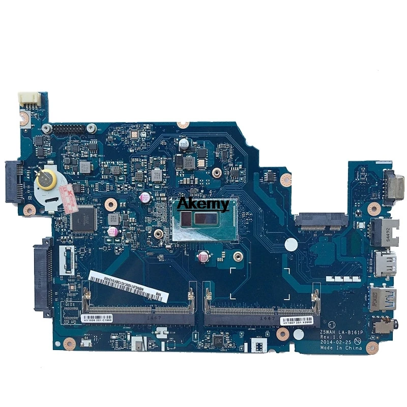 LA-B161P материнская плата для ноутбука ACER Aspire E5-571G E5-571P E5-571 E5-531 материнская плата Z5WAH LA-B161P I3-4005 Тесты