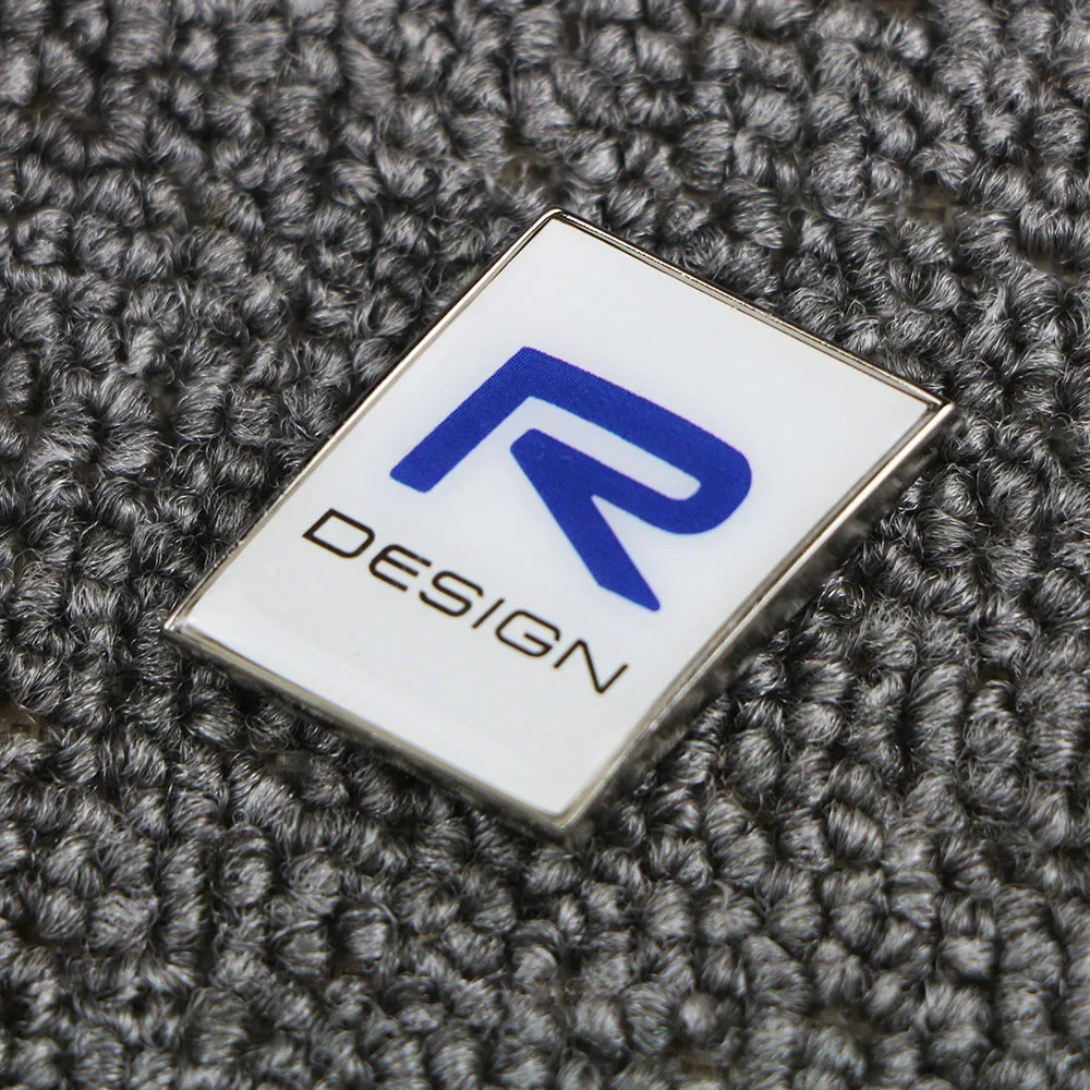 3D наклейка Polestar R-DESIGN, логотип, крышка багажника с маркировкой, аксессуары из цинкового сплава, наклейка для Volvo Polestar