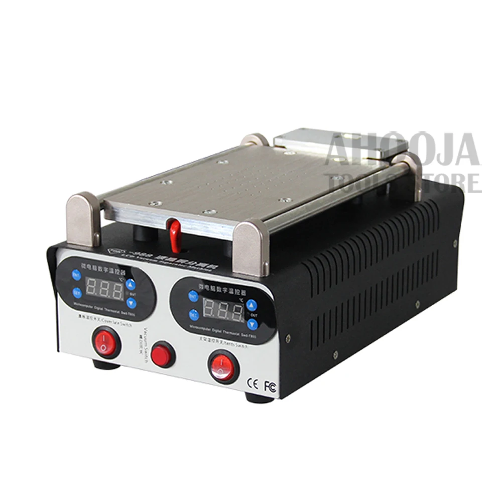 Package 2 110V TBK-006 2 в 1 телефон ЖК-дисплей ремонт Сепаратор машина Комплект Встроенный вакуумный насос для IPhone samsung экран Разделение нагревательная станция - Цвет: Package 2 110V