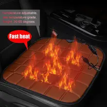 Практичная автомобильная USB квадратная сетка квадратная грелка Нескользящая простая в использовании с usb-кабелем автомобильные аксессуары Быстрая