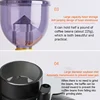 110-220V electric coffee bean grinder N520 household automatic coffee bean grinder detachable 10-speed adjustable fast grinding 4