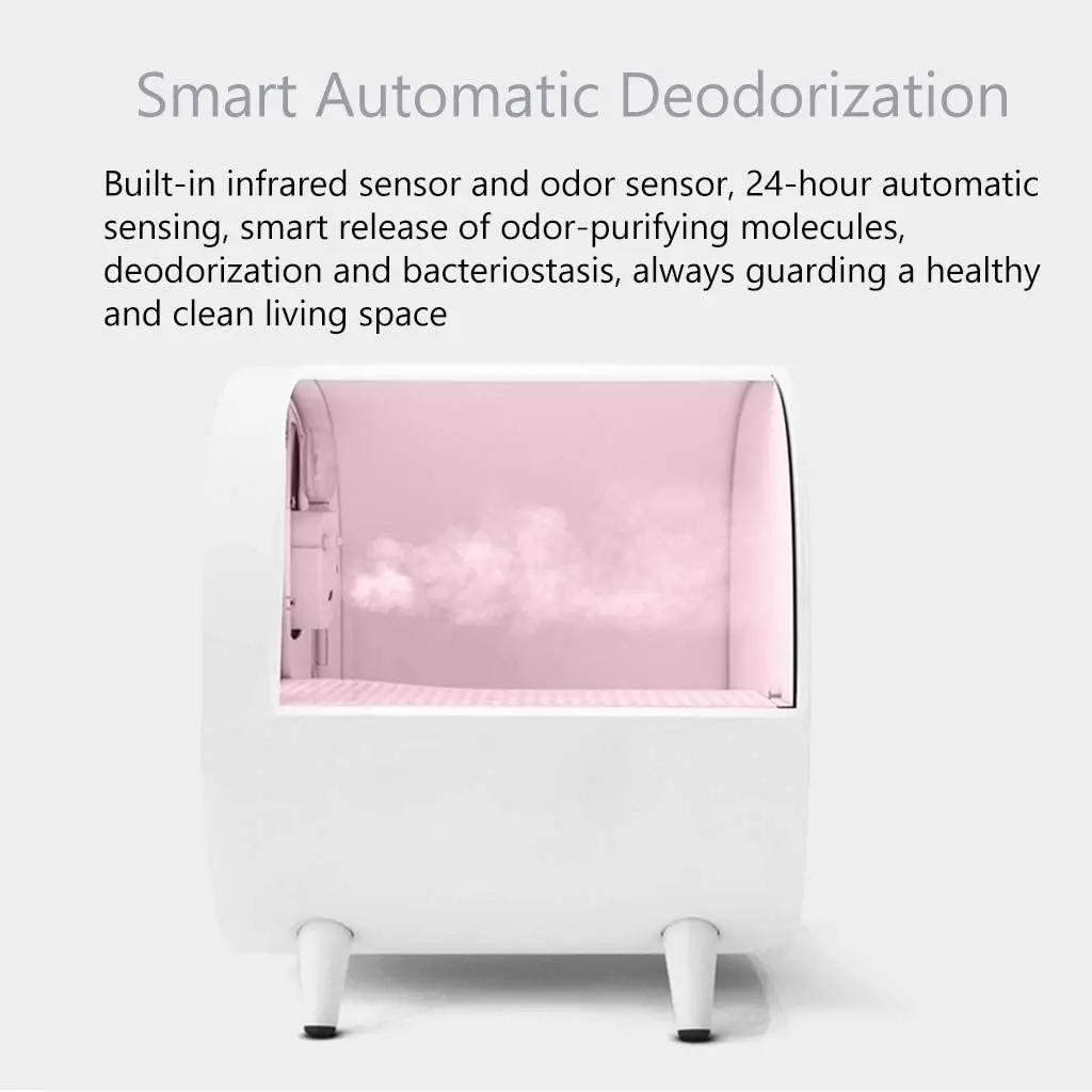 US $237.30 Intelligent deodorant Cat Litter Box Fullyenclosed Toilet Training Kit Smart Automatic Pet Liiter Tary Cat Litters Bedpans