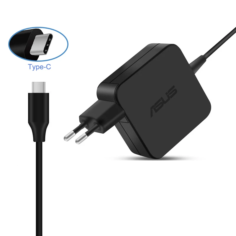15V 3A 45 ワット Type-C AC アダプタ電源 Asus Chromebook