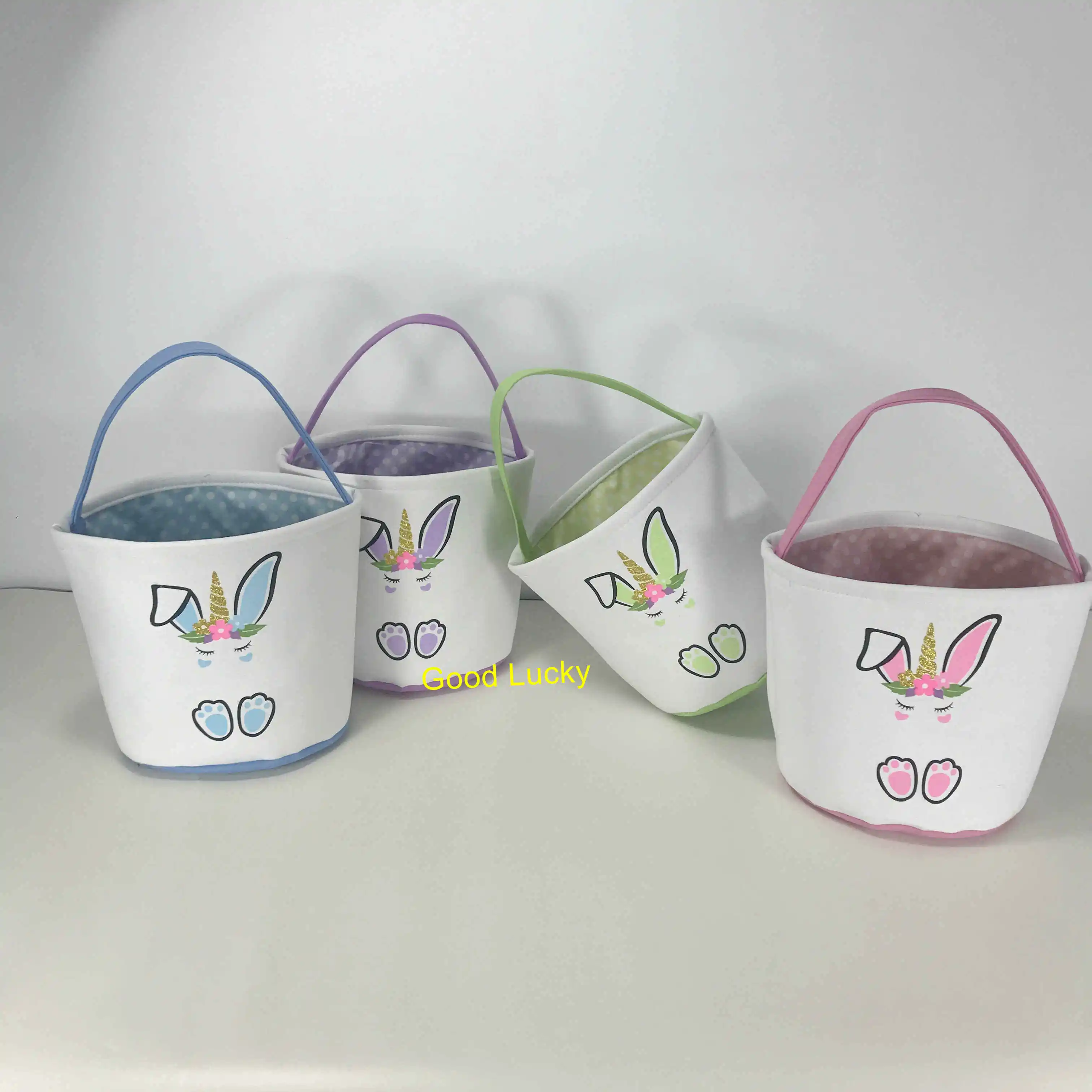 10 шт./лот хит продаж Новое поступление пасхальное ведро с единорогом оптовая