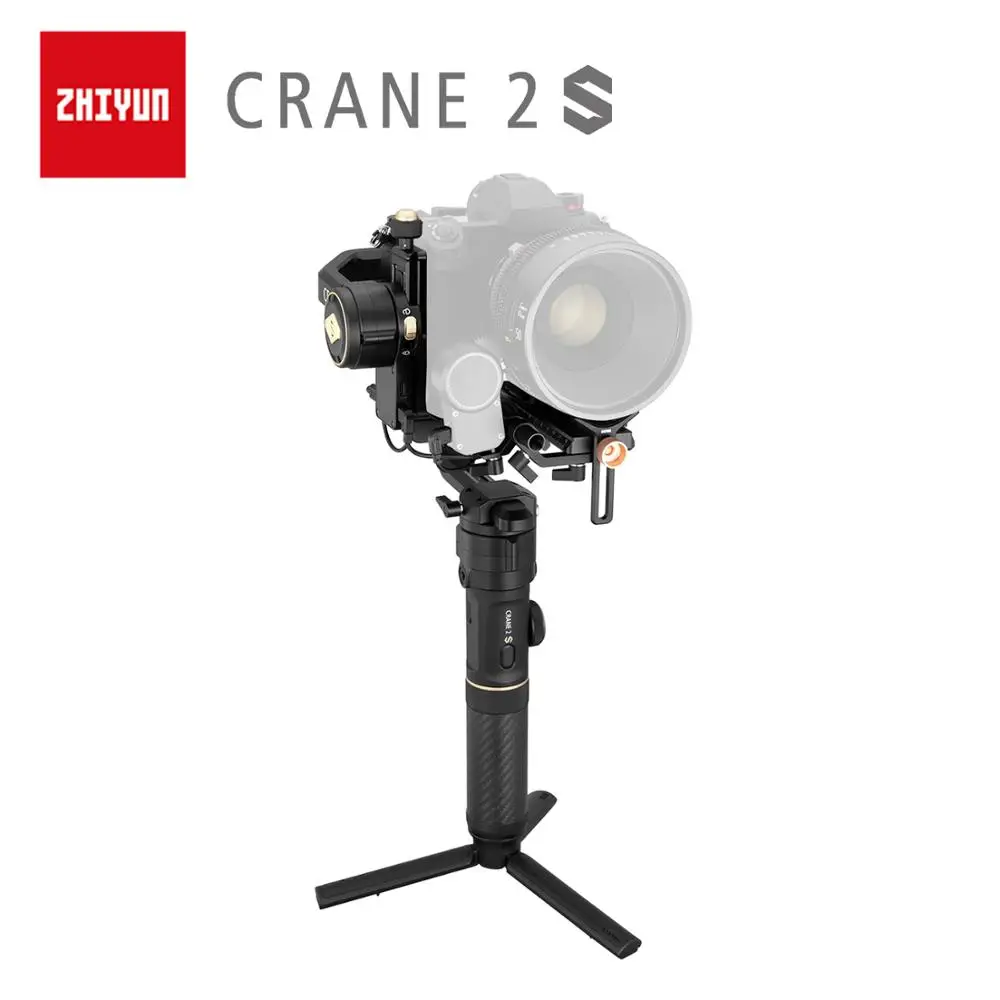 

ZHIYUN Official Crane 2S Gimbals 3-Axis Cameras Handheld Stabilizer for DSLR Sony Canon BMPCC 4K 6K Camera VS DJI FEIYU