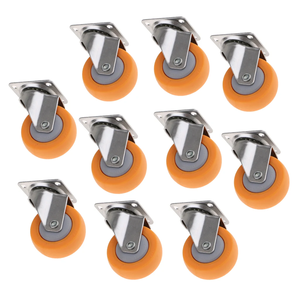 10pcs 360° Swivel Caster Wheels 2