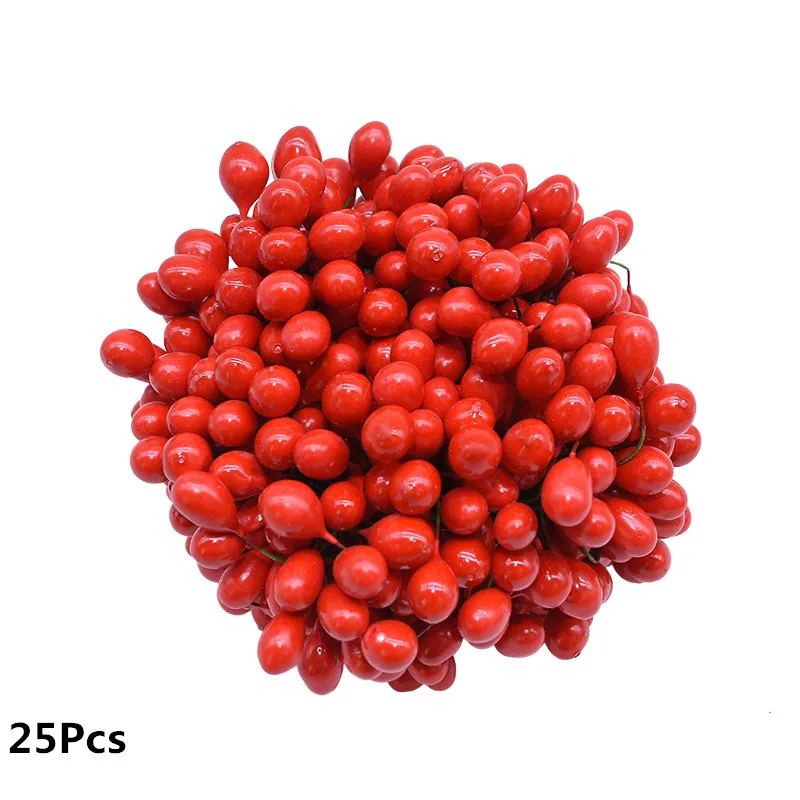 DA165-25Pcs-F06 Искусственные цветы розы тычинки своими руками Свадебные украшения аксессуары вечерние принадлежности для декора красочные тычинки для цветов - Цвет: DA165-25Pcs-F06