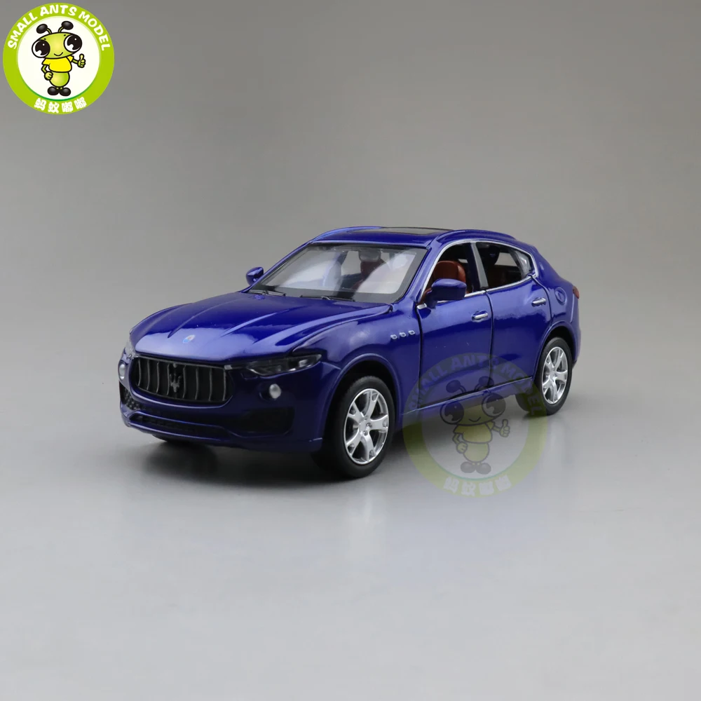 1/33 Maserati Levante SUV литая модель автомобиля SUV игрушки для детей звук освещения Вытяните назад Подарки