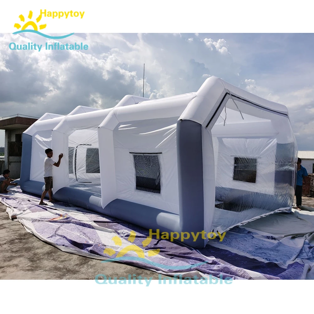 inflatable paint booth21