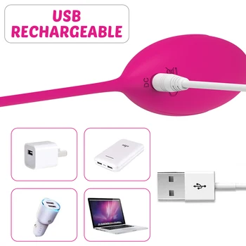 Liquid Silicone Erotic Jump Egg Remote Control Female Vibrator Clitoral Stimulator Vaginal G-spot Massager Sex Toy for Couples 6