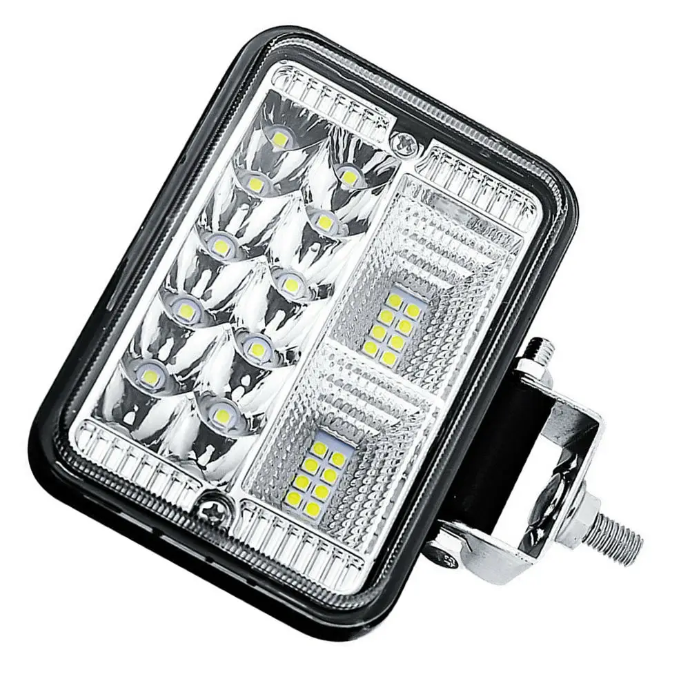 Квадратный 78 Вт 26 светодиодный рабочий светильник 12 V/24 V внедорожные прожектор для подсветки заливающего лампы для автомобиля, грузовика, внедорожника