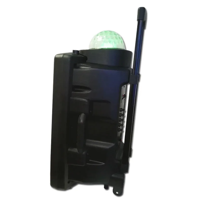 Портативный динамик на колесиках 12 дюймов уличный беспроводной с Bluetooth