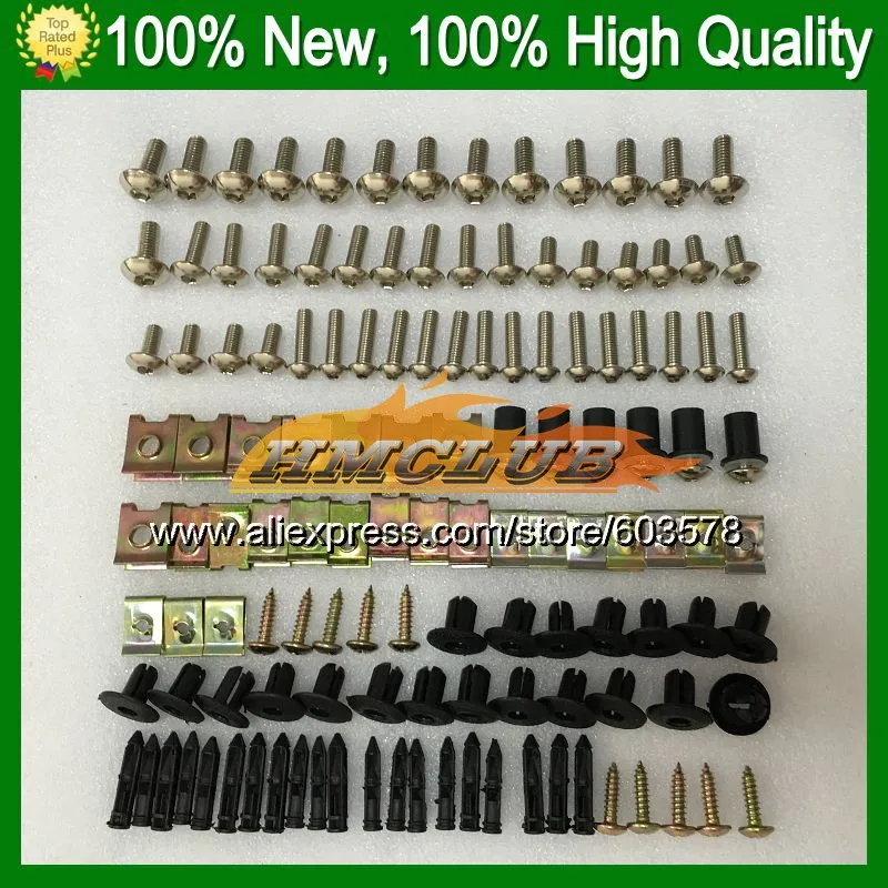 

Fairing bolts full screw kit For YAMAHA YZFR1 16 17 18 YZF R1 YZF 1000 YZF1000 YZF-R1 2016 2017 2018 CL84 Nuts bolt screws Nut