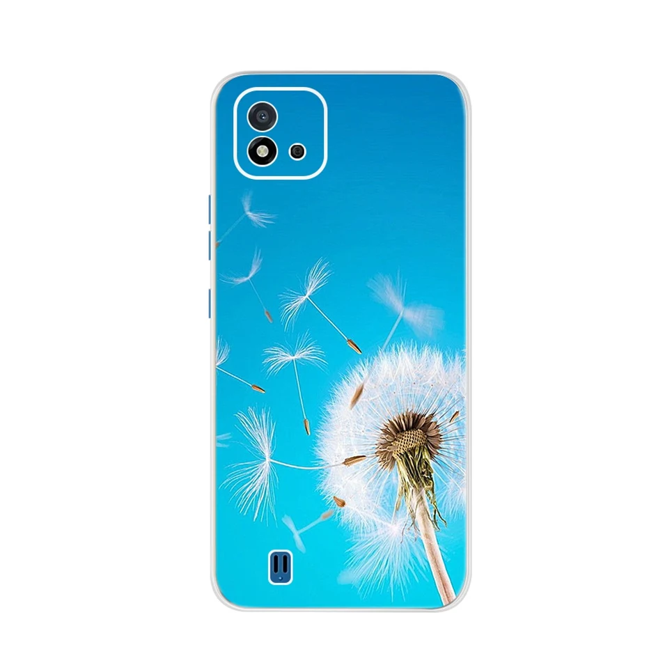 neck pouch for phone For Realme C11 2021 Case Cover Soft TPU Clear Back Shell Cartoon Cute Painting Slim Coque Fund For Realme C 11 RralmeC11 RMX3231 iphone waterproof bag