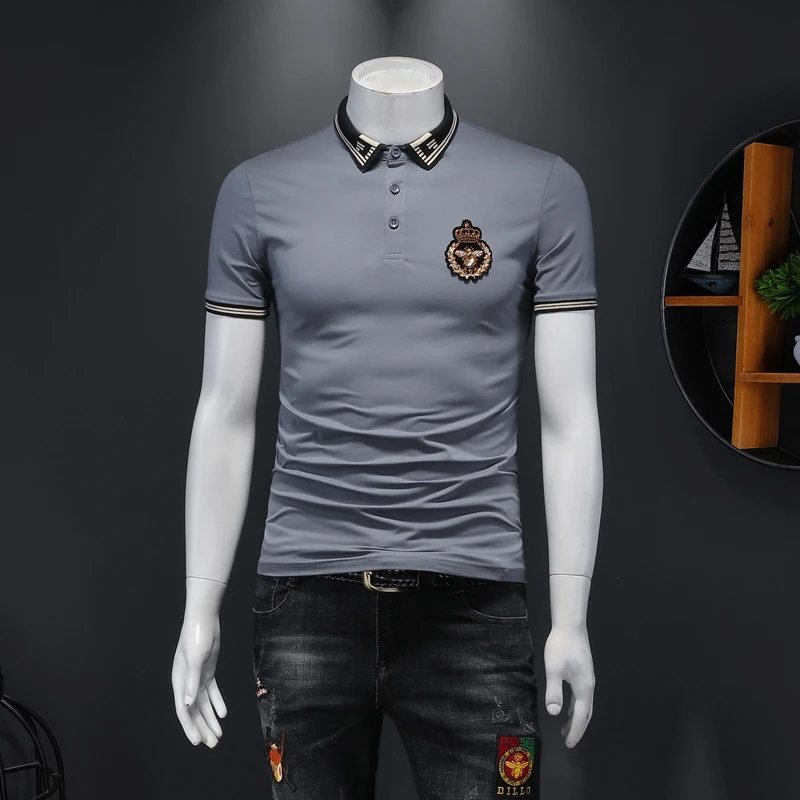 Great Designer Mens Polos 2020 New Us Polo Shirts For Men Embroidery