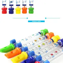 Пять цветов, водная флейта, игрушка для купания детей, душ, ванна, водная флейта, свистки, музыкальная игрушка для детей