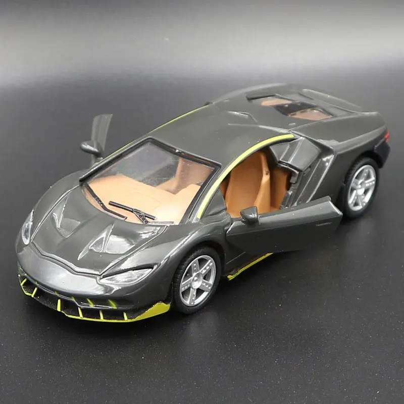 Спортивный автомобиль Bugatti из настоящего сплава премиум класса, спортивный автомобиль Mercedes, оттягивающийся назад автомобиль, ювелирные изделия, детская коллекция, модель игрушек - Цвет: 06