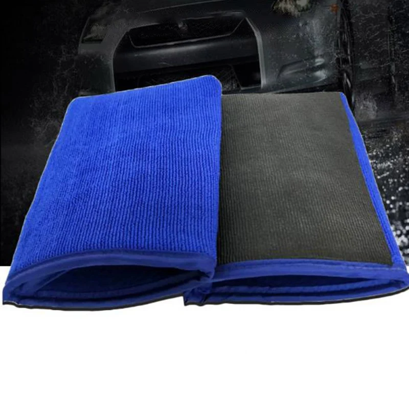 

For Polyester Fiber Car Cleaning Cloth Microfiber Towel Car Care Polishing Wash Towels Plush Washing Drying Towel Thick Plush