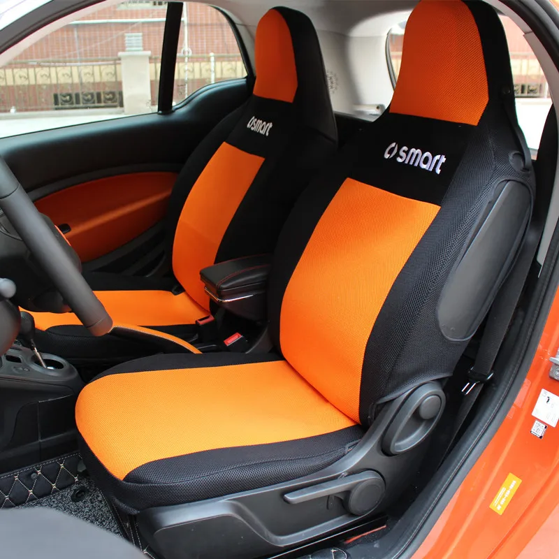 Протектор для автомобильного сиденья тонкий сетчатый коврик Mercedes smart fortwo 451 453