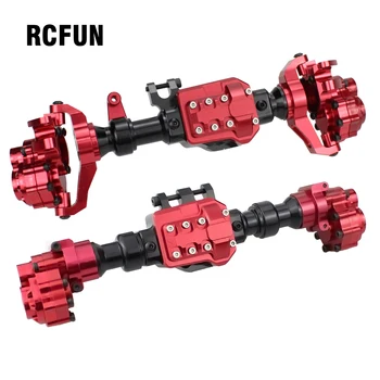 

Aluminum Front and Rear Portal Axle Housing for 1/10 RC Crawler Car TRX-4 Axles Upgrade Parts TRX4 rcfun