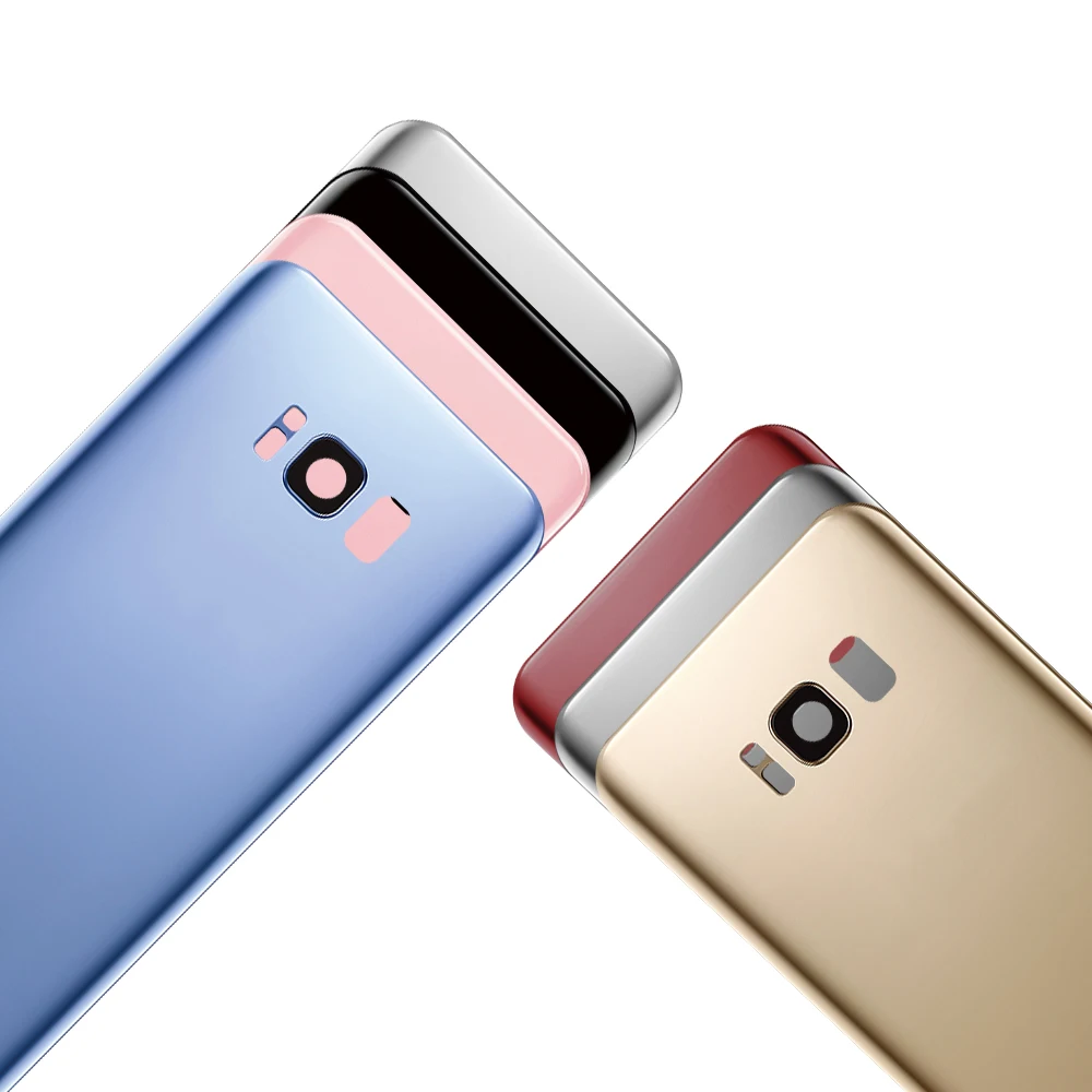 Для samsung оригинальная задняя крышка аккумулятора для телефона samsung S8 G950 S8 Plus G955F S8 S8 G9500 Корпус задняя крышка Чехлы