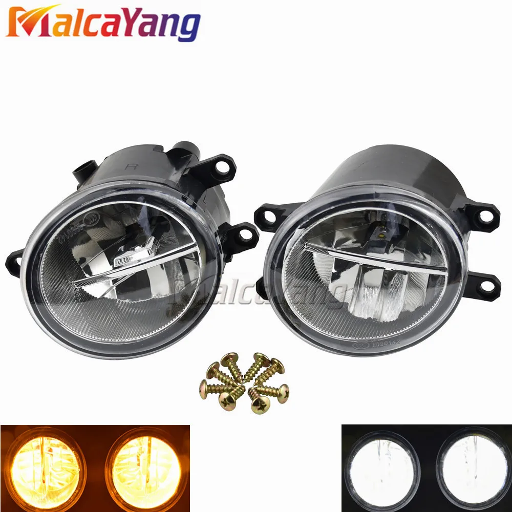 

2pc For Toyota Camry 2006-2012 H8 H11 Right + Left Fog Light Car LED Light Daytime Running Light DRL White yellow