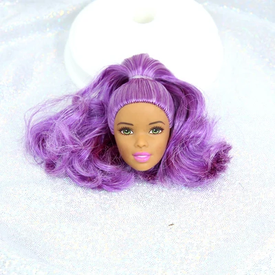 Оригинальная коллекция кукольных головок, ограниченное количество, аксессуары для девочек, Яркие модные волосы, куклы для девочек, подарок, DIY игрушки для детей, Bonecas - Цвет: L006-11