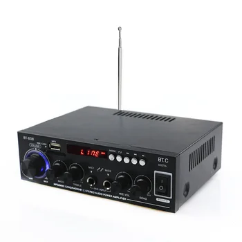

Home Amplifiers Audio Bluetooth Subwoofer FM SD Mini HIFI Power Amplifiers For Car Home Theater Sound System