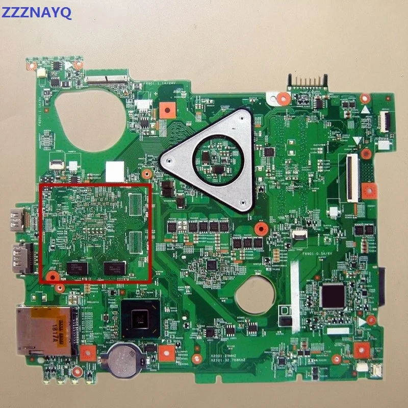 ZZZNAYQ материнская плата для ноутбука CN-0NKC7K для DELL Inspiron N5110 материнская плата DDR3 с 4 чип VGA полностью протестирована