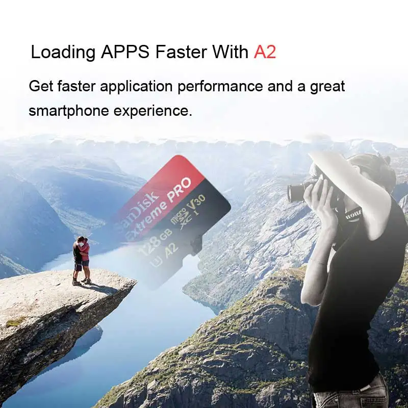 SanDisk micro SD128GB SD карта 64GB 16GB класс 10 памяти 32GB microsd tf cartao de memoria 256G V30 A1 microSDXC|16gb class 10|cartao