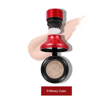 

New 2 Colors Air Cushion Cream Isolation Concealer Oil Control Moisturizing Liquid Foundation With Small Mushroom Head Puff