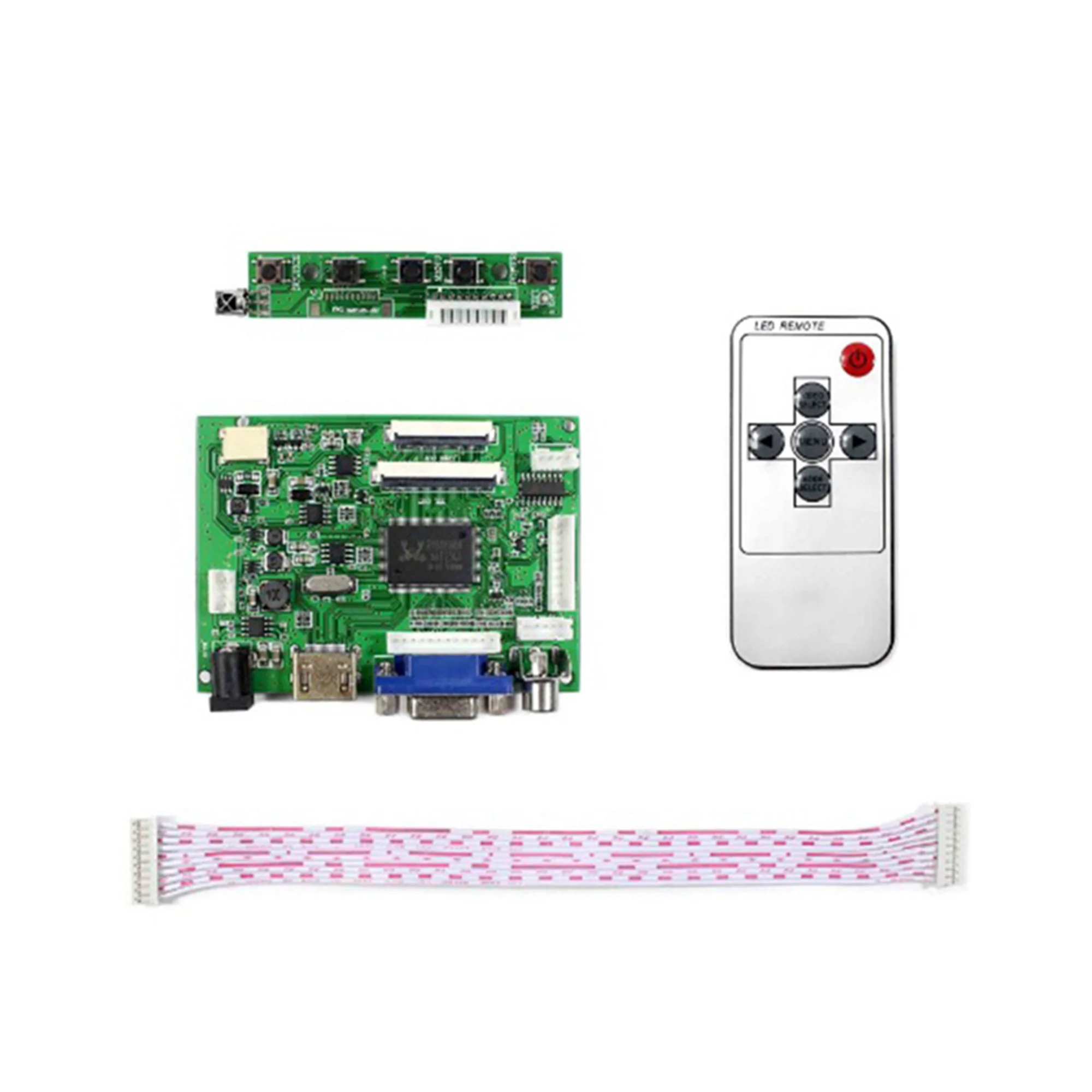 Плата драйвера разъема AV VGA HDMI TTL работает на панели ЖК-дисплея 15 дюймов G150XAN02.1 1024x76