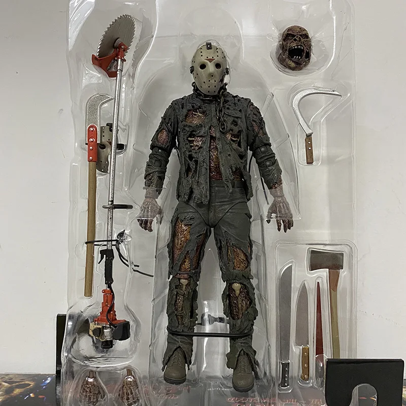 NECA Figurine Jason Voorhees Action Figure Toy Horror Halloween