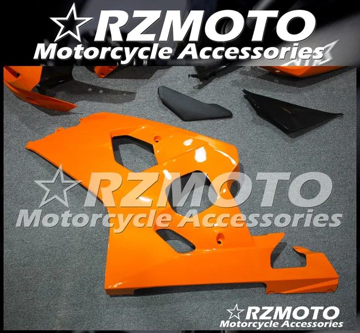 ABS мотоцикл обтекатель комплект для SUZUKI GSXR600 750 K4 2004-2005 год кузов литья под давлением Магазин № 1105