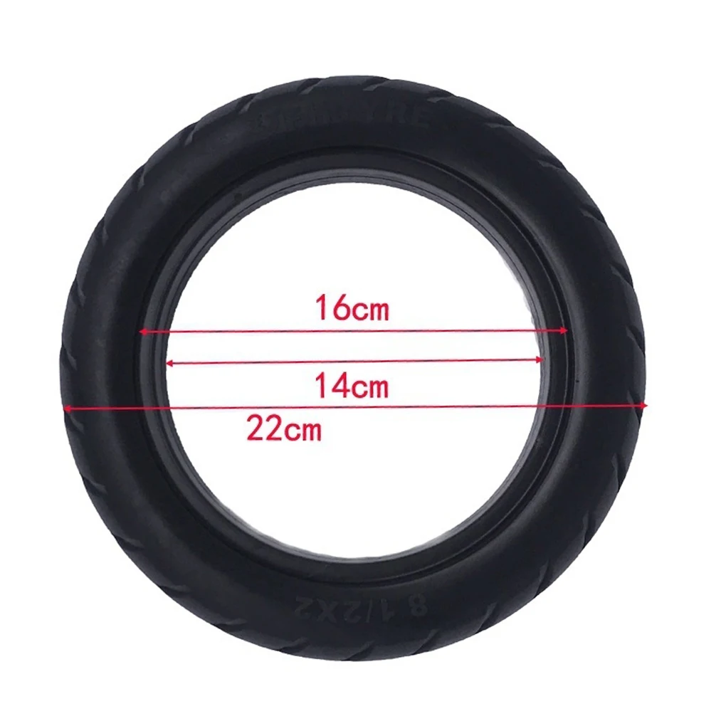 Boodun Замена для Xiaomi M365 электрический скутер твердые шины скейтборд шины пневматические колеса 8 1/2