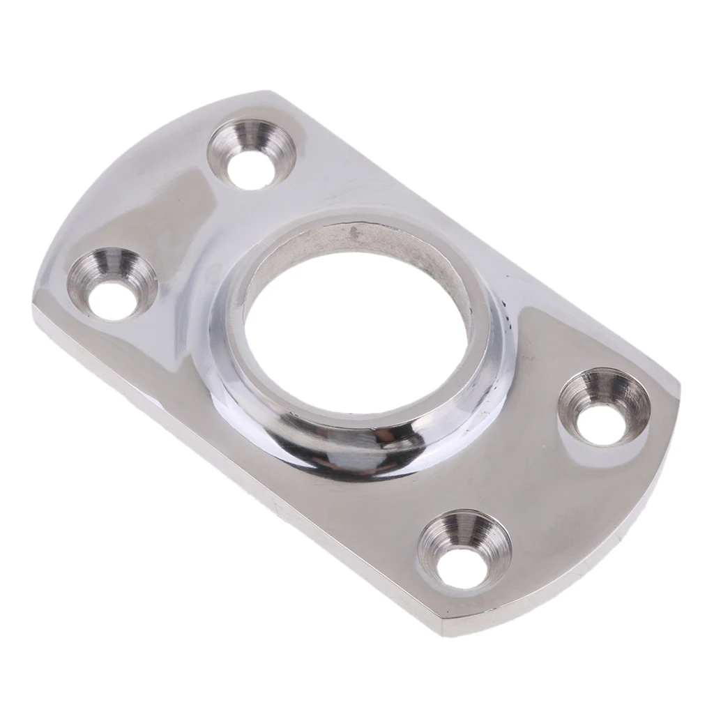 Boat Yacht Hand Rail Fitting 90 Degree 25mm 1 inch Base Marine-Grade 316 Stainless Steel