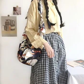 

2020 New Women Fashion Shoulder Bags Personality Print Poratble Soft Package Commute Crossbody Large Pack C510