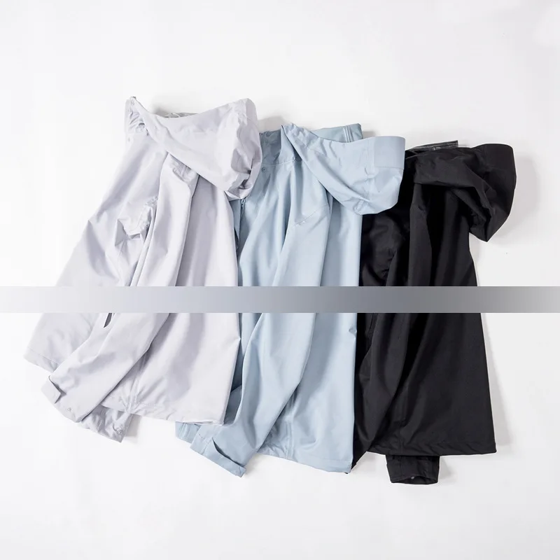 

Nc23 Casual Hooded Coat Outdoor Windproof Water Resistant ya jiao fu Slim Fit Versatile Jacket Female Spring