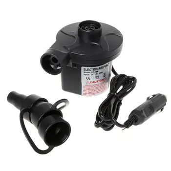 

50W Electric Air Pump Portable Air Mattress Pump Inflator Deflator For Inflatables
