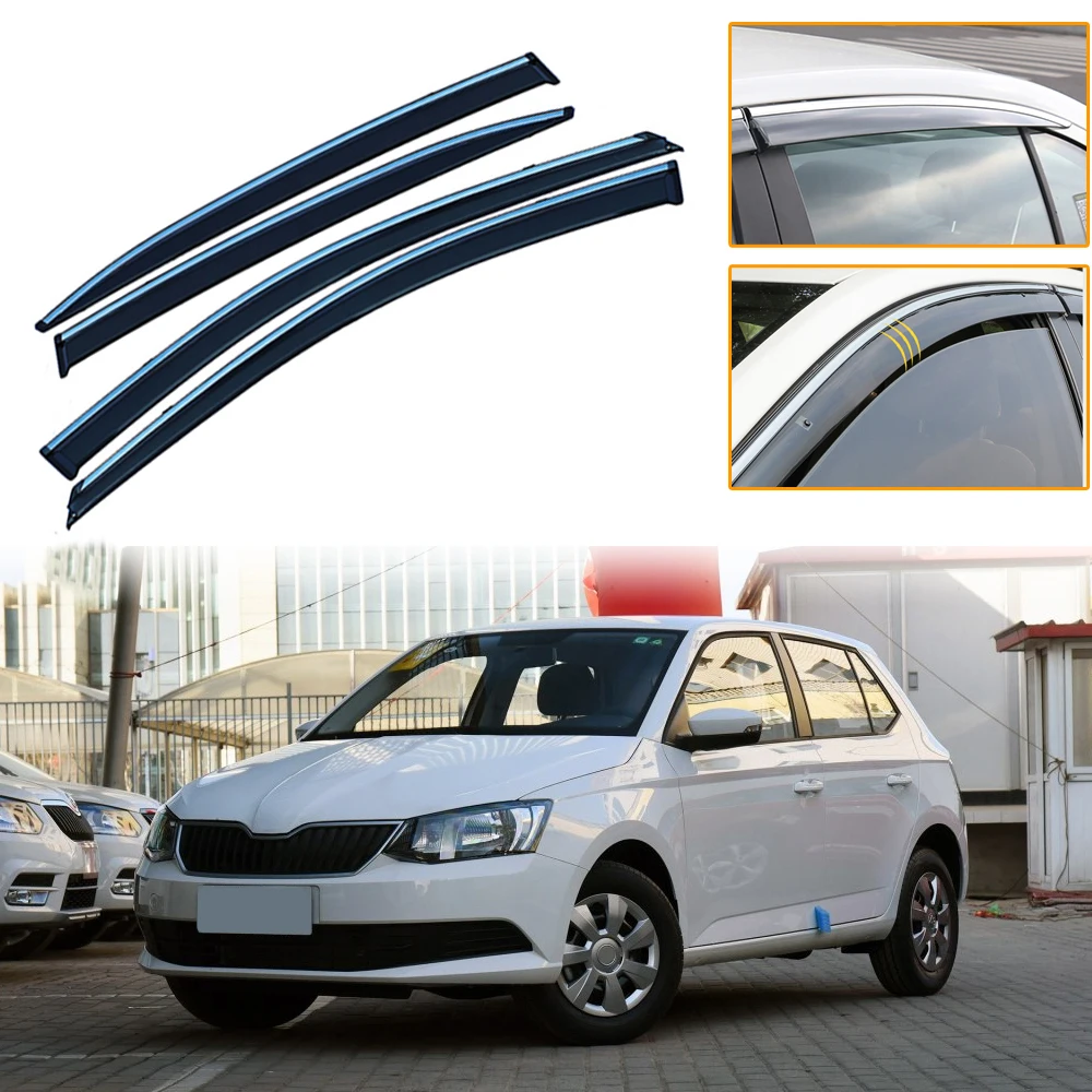 Для Skoda Octavia combi ABS автомобиля Дымовое Окно Солнцезащитный козырек-отражатель защита аксессуары для укладки