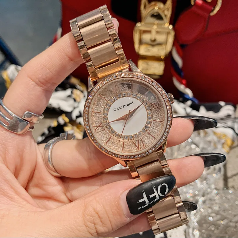 Женские наручные часы люксовый бренд Contena женские кварцевые часы полностью из нержавеющей стали женские часы наручные часы reloj mujer Новинка