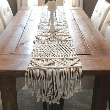 

INS Bohemian Table Flag Table Cloth Wedding Table Cover Embroidered Tablecloth Tea Table Cloth Home Table Decor Mat Accessories