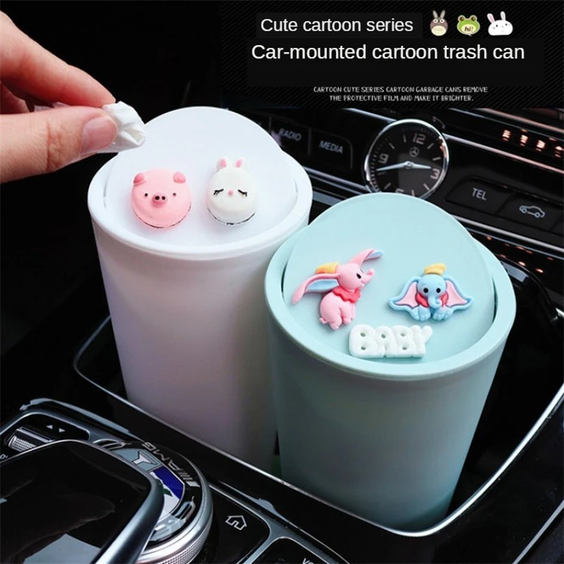 

B-LIFE Countertop Trash Can Mini Waste Can 1-1/2 Gallon with Swing Lid