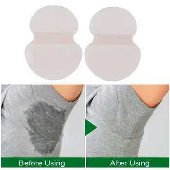 

2Pcs Armpits Sweat Pads for Underarm Gasket from Sweat Absorbing Pads for Armpits Linings Disposable Anti Sweat Stickers