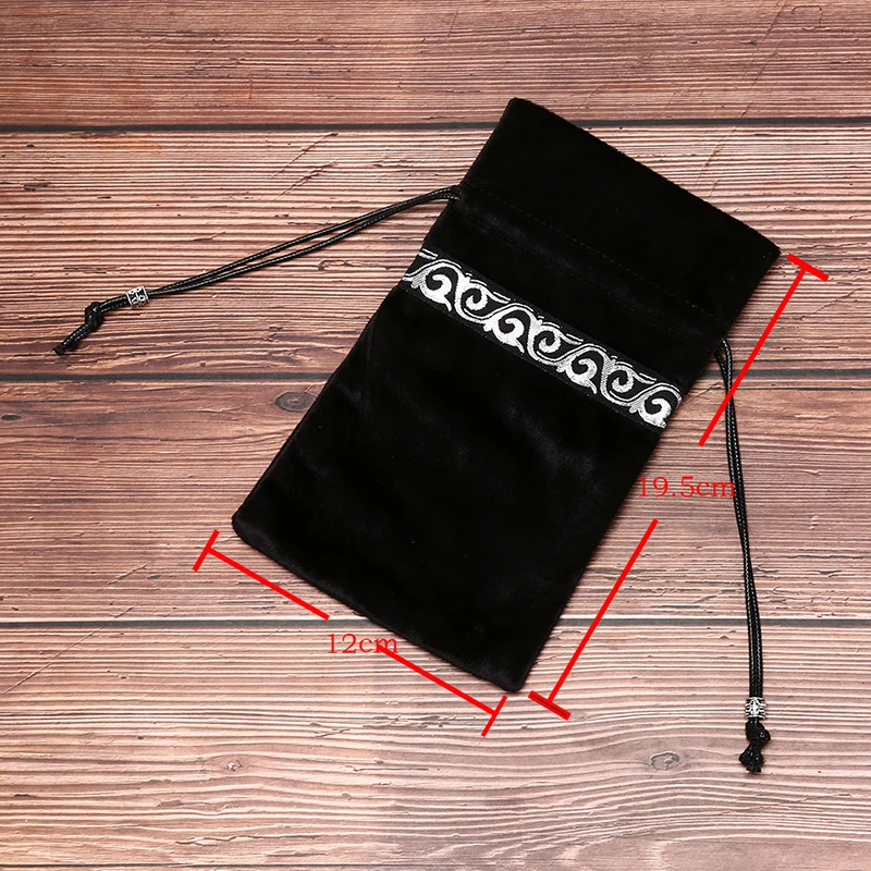 Tarot card velvet cloth bag game card bag jewelry beam pocket mobile power bag kit bag small bag