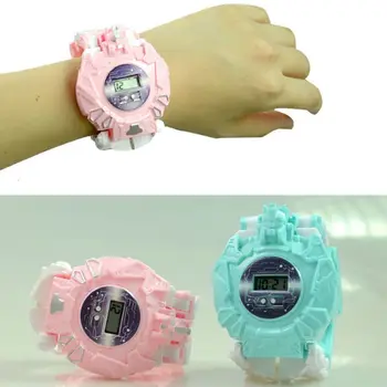 

Deformation Robot Watch Children Electronic Wristwatch Robots Transformation 634F