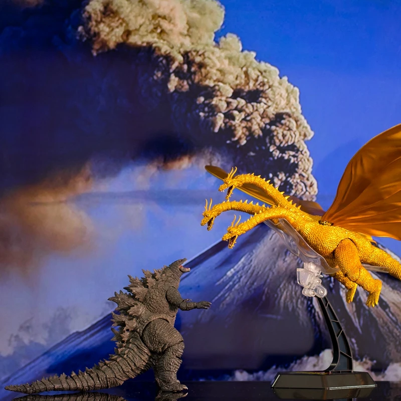 Gojira S.H. Monsterarts Подвижная кукла фильм король фигурки модель для детей Детский подарок